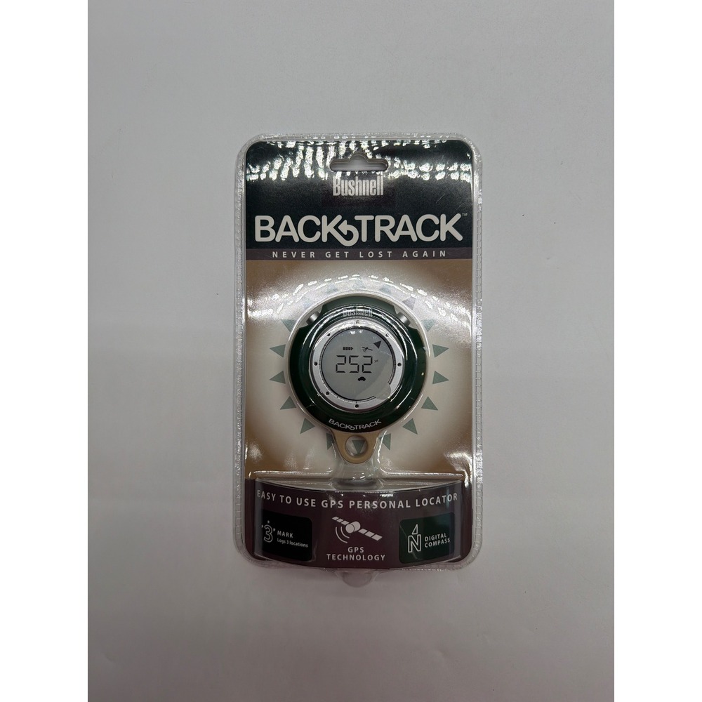 Bushnell BackTrack Green GPS Personal Locator Digital Compass 360051 New